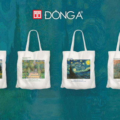 Túi Canvas - Impression, Sunrise - Monet