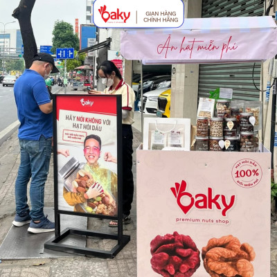 Nhân Óc Chó Đỏ Oaky 200gram (Size Nhỏ) - Nhập Khẩu Mỹ, Ăn Kiêng Healthy, Giàu Omega 3-6-9