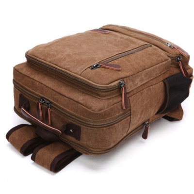 Balo nam vải canvas cao cấp phong cách mới 15,6"