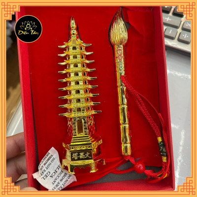 Tháp Văn Xương và bút Văn Xương đồ phong thủy để bàn kích vận đường học hành công danh sự nghiệp Diệu Tâm