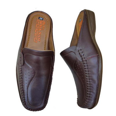 Dép Bít Mũi Nam HÀ NAM Da Bò Thật Cao Cấp GSB20151