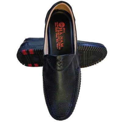 Giày Mọi Nam Da Bò Thật TiTi ĐÔ Cao Cấp GM2034d