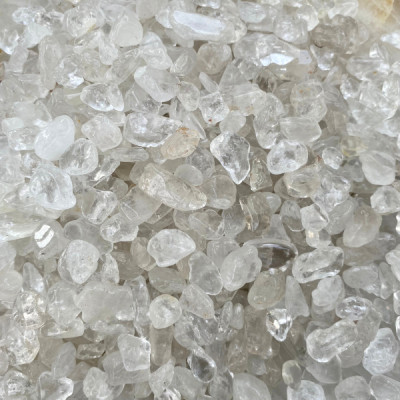 Đá thạch anh vụn đánh bóng NHASAN tăng cường năng lượng dương (trắng)