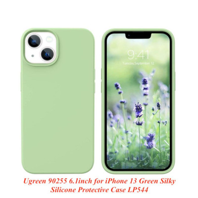 Ugreen UG90255LP544TK 6.1 inch màu xanh lục Ốp Lưng dành cho cho iPhone 13 bằng Silicone - HÀNG CHÍNH HÃNG