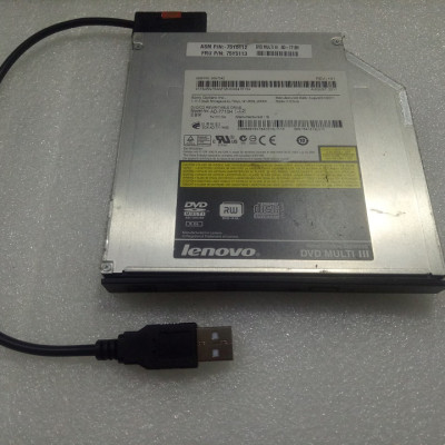 Cáp chuyển ổ DVD laptop ra cổng USB - Cable DVD to USB - Hàng chính hãng