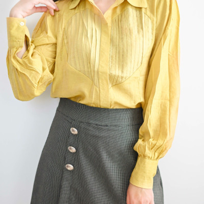 Áo sơ mi nữ tay dài