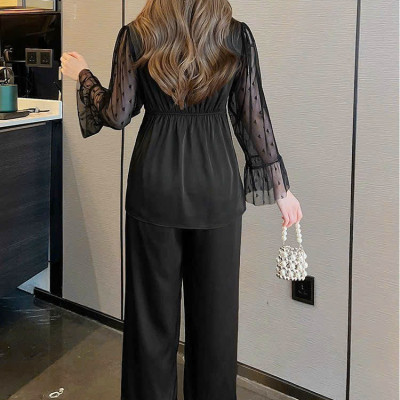 Bộ Đồ Ngủ B916 Lụa Quảng Châu Tay Ren Trái Tim Cao Cấp Xinh Xắn