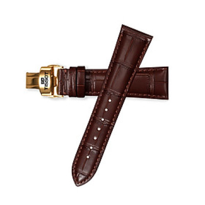 Dây đeo đồng hồ Tissot - Dây Đeo Đồng Hồ Da Cá Sấu Nâu Thay Thế Dành Cho Tissot Size 19/20/21/22mm - Chất Liệu Da Cá Sấu Cao Cấp Tương Thích Tất Cả Các Phiên Bản Đồng Hồ Tissot - Bảo Hành 12 Tháng