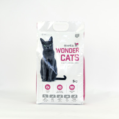[5KG] - Thức ăn dành cho mèo mọi lứa tuổi Wonder Cats  nhập khẩu Hàn Quốc