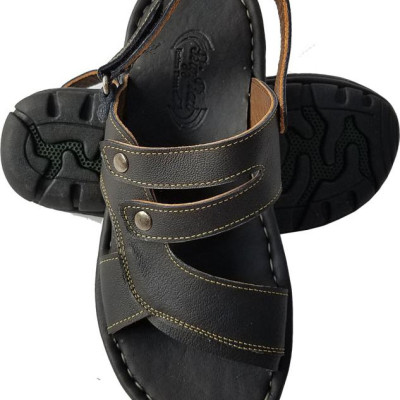 GIày Sandal Nam Da Bò BIGGBEN Cao Cấp SD105