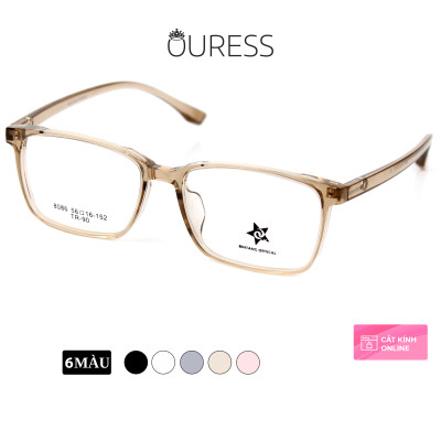 Gọng kính 8086 nhựa cao cấp siêu bền thời trang cá tính nam nữ OURESS