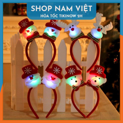 Băng Đô Biểu Tượng Giáng Sinh Có Đèn Led