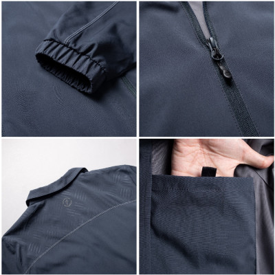 Bộ quần áo gió nam BIG SIZE FASVIN BC22183.HN vải thể thao cao cấp 02 lớp lót vải thun mềm mại hàng chính hãng