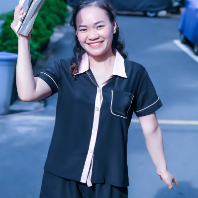 Quần đùi Pijama LMcation Alia - Màu đen