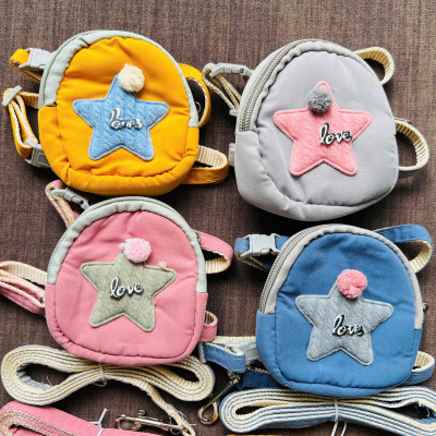 DÂY DẮT DÂY XÍCH BALO NGÔI SAO THÚ CƯNG DÀI 120CM TỪ 0.5-3KG DÀNH CHO THÚ CƯNG CHÓ MÈO