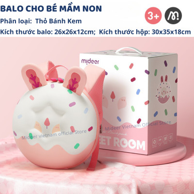 Balo Mideer mầm non, mẫu giáo cho bé đi học Mideer Backpack