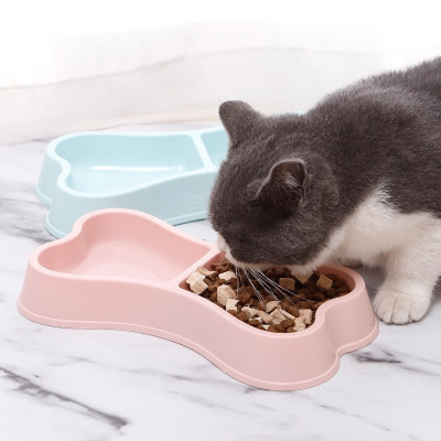 Bát Đôi Cho Chó Mèo Hình Khúc Xương