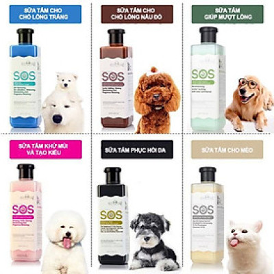 Sữa tắm cho Chó Mèo SOS