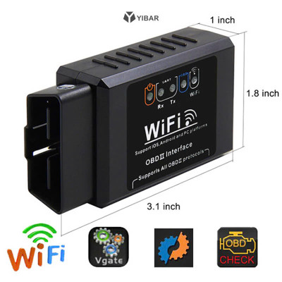 Máy Quét OBD2 Chẩn Đoán Lỗi Ô Tô Qua Điện Thoại – Kết Nối Wifi, Sử Dụng Dễ Dàng Tại Nhà