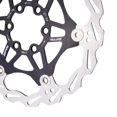 Bánh xe đạp phanh đĩa 180mm/160mm Rotor bằng thép không gỉ