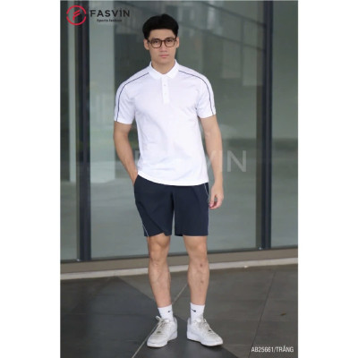Bộ Quần Áo Thể Thao Nam Polo FASVIN AB25661 Mềm mại co giãn thoáng mát