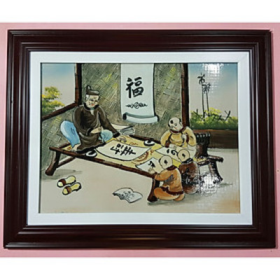 TRANH SỨ THẦY ĐỒ DẠY HỌC