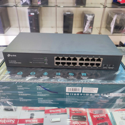 Bộ Switch 16 cổng Gigabit chia mạng LAN TPLink TL-SG1016D - Hàng Chính Hãng 