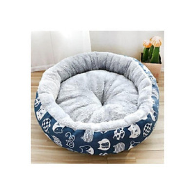 Ổ Nệm Tròn Êm Ái Cho Chó Mèo