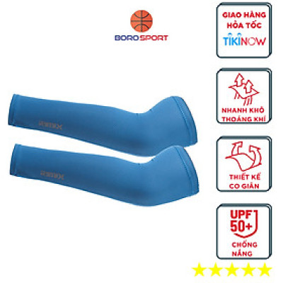 Găng Tay Bao Tay Ống Chống Nắng Cao Cấp RMIX Cho Nam Và Nữ Chất Liệu Polyester Chống Nắng, Tia UV, Sợi Vải Thoáng Khí - Hàng chính hãng BORO SPORT