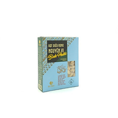 HẠT ĐIỀU BÌNH PHƯỚC RANG NGUYÊN VỊ KHÔNG MUỐI -  HỘP 250G