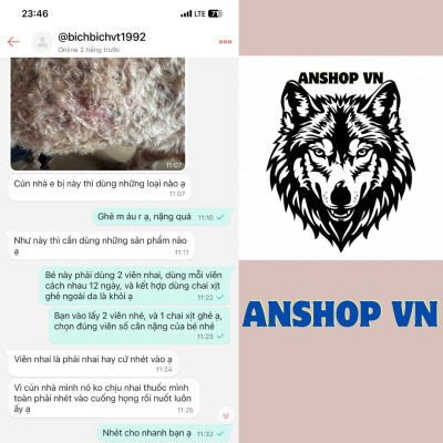 COMBO Viên ETO MODEX Sạch Ve, Ghẻ, Và Chai Xịt Nấm Ghẻ Nặng Thảo Dược Cho Chó Mèo, An Toàn Cho Thú Cưng