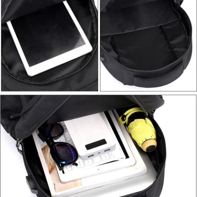 Combo Balo Unisex Campus Cá Tính & Túi Đeo Ipad PRAZA - BLS0177DC095