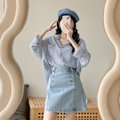 Áo sơ mi mùa hè kiểu dáng thanh lịch, trẻ trung Asley Miều Est.2013