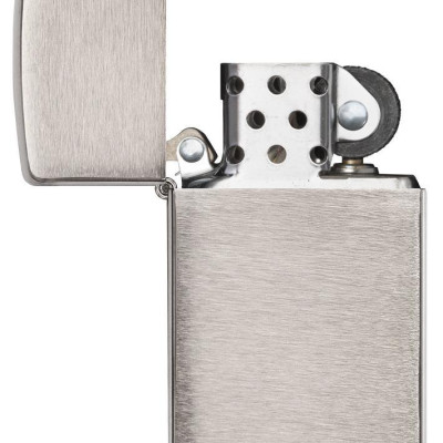 Bật Lửa Zippo Slim Brushed Chrome 1600