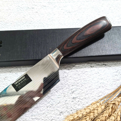 DAO BẾP USUBA -DAO BẾP NHẬT THÉP DAMASCUS MÃ DT125