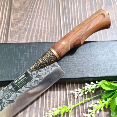 DAO BẾP - DAO THÁI HOA VĂN KHÂU ĐỒNG MÃ A4 DT157 NT topcomshop vn