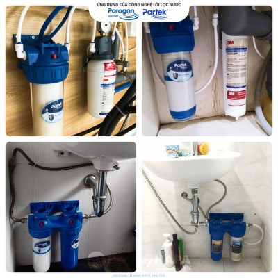 Lõi Lọc Nước PARTEK P1005-PP Cao Cấp 10 inch Lõi Sợi Bông Nén PP PreTreatment PARAGON Lõi Lọc Số 1 - Hàng Chính Hãng