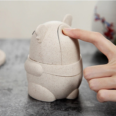 Hộp đựng tăm hình gấu dễ thương - Hàng chính hãng 