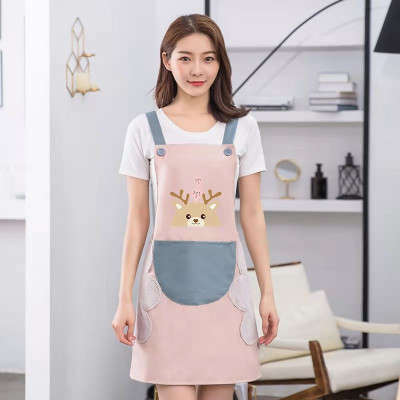 Tạp dề nấu ăn , họa tiết cao cấp thiết kế thời trang ,chất liệu mềm mại ,có khăn lau tay bên hông ,chống thấm nước 