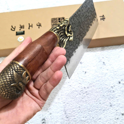 DAO BẾP - DAO THÁI KHÂU RỒNG MÃ DT152