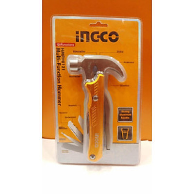 BỘ DỤNG CỤ ĐA NĂNG CÓ BÚA NHỔ ĐINH 12 TRONG 1 INGCO HMFH0121 - HÀNG CHÍNH HÃNG