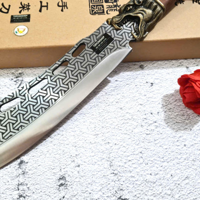 DAO BẾP , DAO CHẶT THÉP KHÔNG RỈ CAO CẤP MÃ A3 TR12 NTVN top