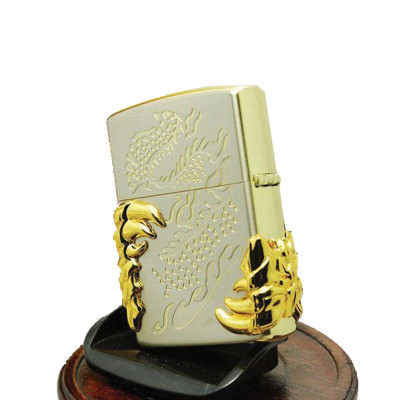 Vỏ Hột Quẹt Bật Lửa Xăng Bấc Đá star s8803a MONGRONG thiết kế đẹp độc lạ - giao màu ngẫu nhiên