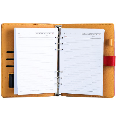 Bóp Sổ 6 Còng Lớn 2 Da (200 Trang)