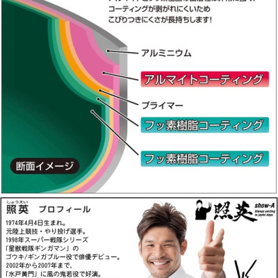 Chảo chống dính 5 lớp đáy từ Yokoyama Show-A hàng nội địa Nhật Bản 