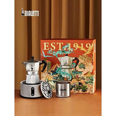 Bộ ấm cafe Bialetti Steam Age Moka Pot made in Italy Hàng chính hãng