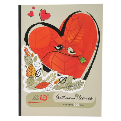 Bộ 5 Tập học sinh 200 trang 4 ô ly ngang 60 gsm Điểm 10 TP-NB066 (hình ngẫu nhiên)