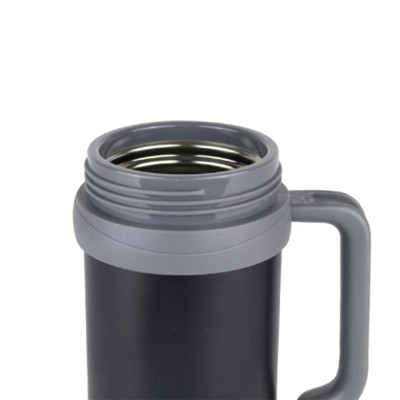 Ca Giữ Nhiệt Bằng Thép Không Gỉ Lock&Lock New Basic Table LHC4026 500ml - Hàng Chính Hãng Tặng Combo Ống Hút + Cọ Rửa