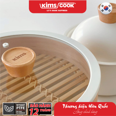 Bộ Nồi Đa Năng MOONLIGHT KimsCook F000026 Tay Cầm Rời - Dùng Cho Mọi Loại Bếp - Hàng Chính Hãng