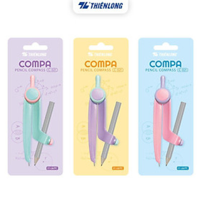 Compa - Pencil Compass Thiên Long C-021 - Màu ngẫu nhiên
